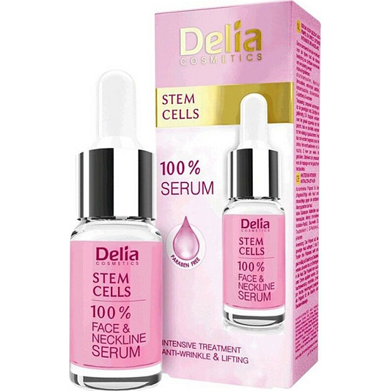 Delia Cosmetics 100% stem cell serum for mature skin 10 ml