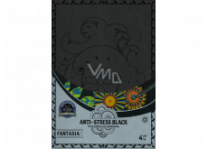 Anti-stress colouring book Fantasy 21 x 30 cm 4 pieces