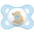 Mam Flow silicone orthodontic pacifier 0-6 months different patterns and colours 1 piece