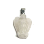 Quartz Angel guardian pendant natural stone hand cut 2 - 2,2 cm, the most perfect healer