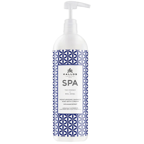 Kallos Spa Seaweed Cream Shower Gel 1000 ml pump