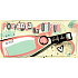 Nekupto Invitation to a birthday party Wine 20 x 10 cm 5 pieces