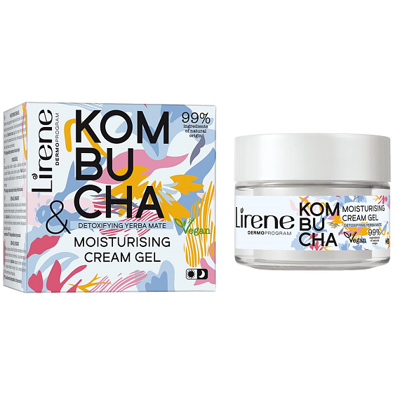 Lirene Kombucha moisturizing cream-gel 50 ml