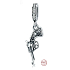 Charm Sterling silver 925 Colt - gun, pendant for bracelet interests