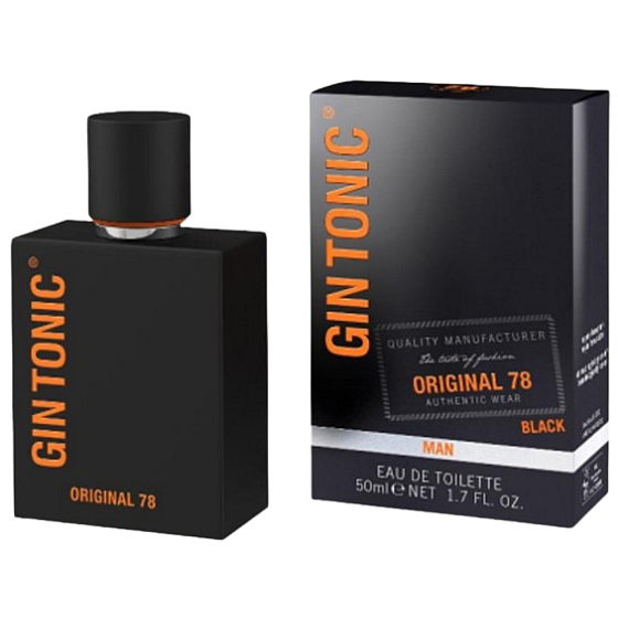 Gin Tonic Original 78 Black Eau de Toilette for Men 50 ml
