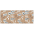 Christmas Gift Wrapping Paper Winter with Embossing 200 x 70 cm Deer, Snowy Trees
