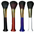 Face System Cosmetic brush extended handle gold hem