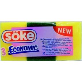 Söke 3 Economic sponge shaped 3 pieces