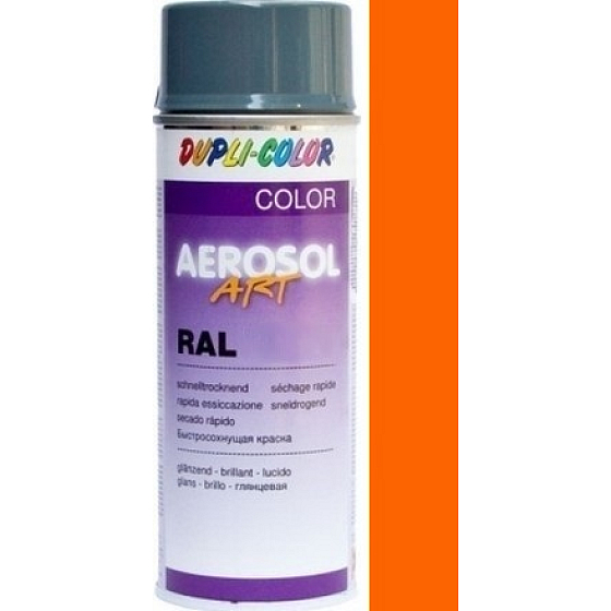 Dupli Color Aerosol Art spray paint Ral 2009 Orange 400 ml