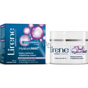 Lirene Hyaluro Mat Hydra-balance matt cream 50 ml
