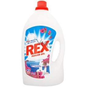 Rex 3x Action Mediterranean Freshness Washing Gel 60 doses of 3.96 liters