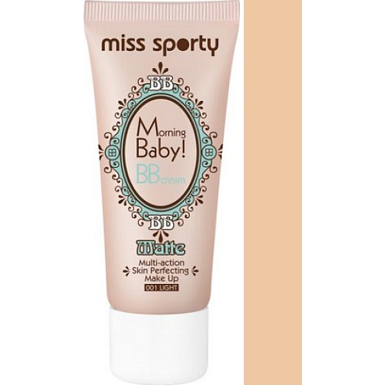 Miss Sports Morning Baby Matte BB Cream 001 Light 30 ml