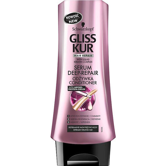 Gliss Kur Serum Deep Repair balm for extremely stressed hair 200 ml