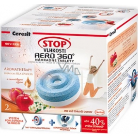 Ceresit Stop moisture Aero 360 Energy power of fruit replacement tablets 2 x 450 g