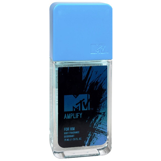 MTV Amplify Man perfumed deodorant glass for men 75 ml