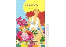 Escada Agua del Sol toaletní voda pro ženy 1,5 ml s rozprašovačem, Vialka