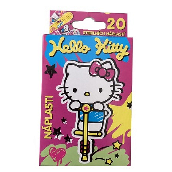 Hello Kitty Sterile Plasters for Children 20 Pieces