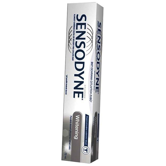 Sensodyne Whitening toothpaste gently whiten sensitive teeth 75 ml