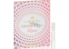 Marina de Bourbon Cristal Royal Rose parfémovaná voda pro ženy 1 ml s rozprašovačem, Vialka