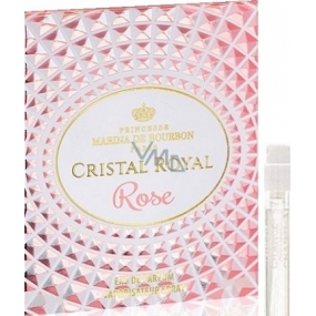 Marina de Bourbon Cristal Royal Rose perfumed water for women 1 ml with spray, vial