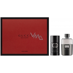 Gucci Guilty pour Homme eau de toilette for men 50 ml + deodorant stick 75 ml, gift set