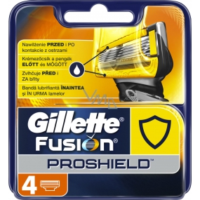 Gillette Fusion Proshield spare head 4 pieces for men