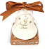 Nekupto Christmas ceramic bell with the name Irena 6.5 cm, x 5.5 cm
