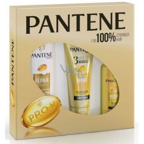 Pantene Repair hair shampoo 400 ml + hair conditioner 200 ml + oil 100 ml, cosmetic set