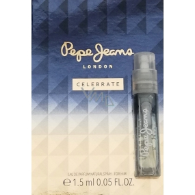 Pepe Jeans Celebrate for Him perfumed water 1.5 ml with spray, vial