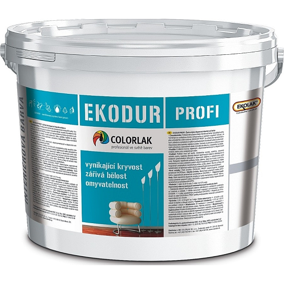 Colorlak Ekodur Profi dispersion paint White 5 kg