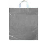 Press Plastic bag 36 x 45 cm with handle Silver