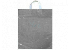 Press Plastic Bag 36 x 45 cm with Handle Silver