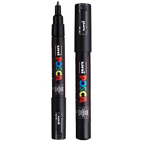 Posca Universal acrylic marker 0,7 - 1 mm Black PC-1M