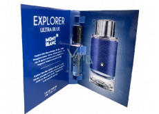Montblanc Explorer Ultra Blue Eau de Parfum for Men 2 ml with spray, vial