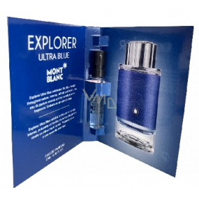 Montblanc Explorer Ultra Blue Eau de Parfum for Men 2 ml with spray, vial