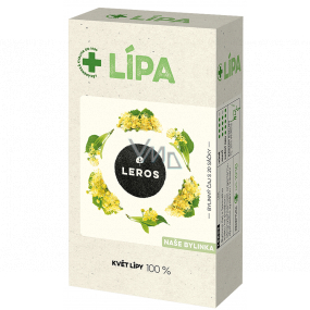 Leros Lime herbal tea to support immunity, respiratory system and digestion 20 x 1.5 g
