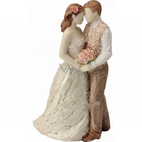 Arora Design Celebration of love sculpture of a couple in love Resin figurine 17 cm