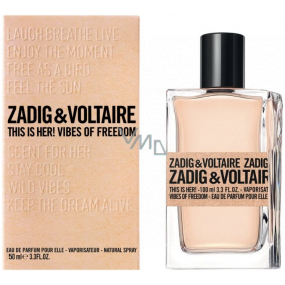 Zadig & Voltaire This is Her! Vibes of Freedom eau de parfum for women 50 ml