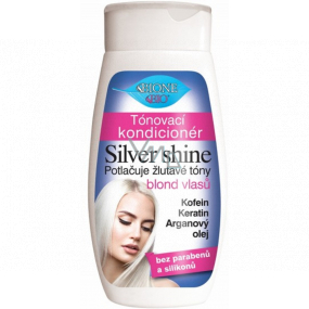 Bione Cosmetics Silver Shine tinted hair conditioner 260 ml