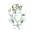 Magnesite / Howlite white Angel guardian pendant natural stone hand cut 2,5 cm 1 piece, cleansing stone