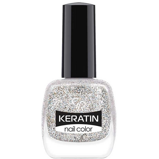 Golden Rose Keratin Nail Color Glitter Nail Lacquer 402 10,5 ml