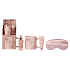 Grace Cole Vanilla & Almond body mist 100 ml + hand and nail cream 50 ml + eye mask + mug with print, cosmetic set for women