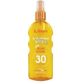 Lilien Sun Active Transparent SPF30 Waterproof Sunscreen Spray 200 ml