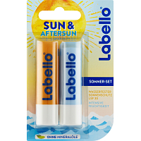 Labello Sun Protect + Hydro Care lip balm set, 2× 4.8 g