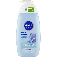 Nivea Baby Shower Gel for Gentle Bathing, 450 ml