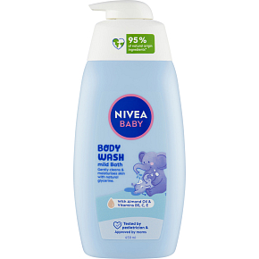 Nivea Baby Shower Gel for Gentle Bathing, 450 ml