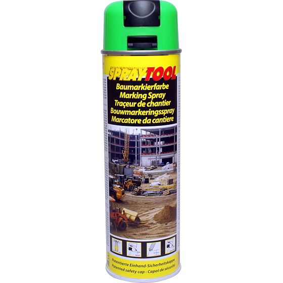 Spraytool marking spray green, 500 ml