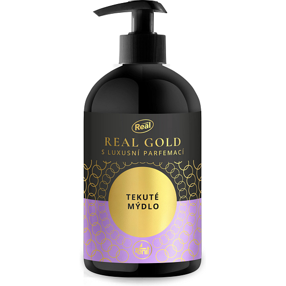 REAL GOLD Liquid Soap with Luxury Fragrance 500 g
