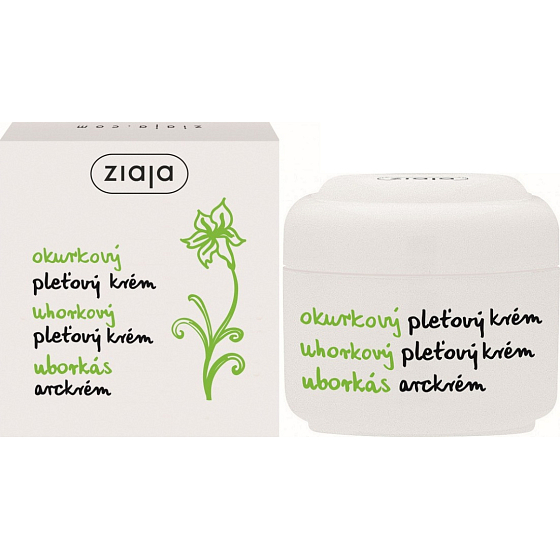 Ziaja Cucumber Facial Cream For Oily Skin 50 ml