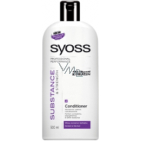 Syoss Substance & Strength Hair Conditioner For Normal To Fine Hair 500 ml